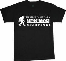 Big man shirt funny saying Sasquatch yeti plus size tall tee XL