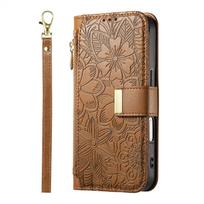 For Samsung Galaxy A05 A06 A15 A16 A25 A26 A36 A55 A56 A71 4G M15 M36 M56 Lanyard Zipper Wallet Case Dual Card Holder Flip Stand For Galaxy A05 ruda