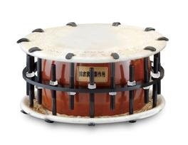 SUZUKI Japanese Taiko no 1 shaku 2 sun with (Suzuki) Drum,  Sato Hibiki  Series, Double-Handled Shime-Daiko Drum, (approx. 3.5 cm), Bolt-Tightened,