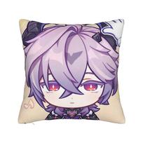 Genshin Impact Citlali Game Pillowcase Printing Polyester Cushion Cover Gift Pillow Case Cover Chair Zippered 45X45Cm Peach skin 18*18(CM)-1Pcs