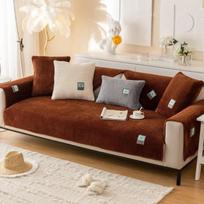 1/2/3-seater Sofa Covers for Living Room Home Decor Furniture Cover Nordic Thickened Winter Sofa Cushion Cover Non-Slip L Shape 70x70cm 1pcs