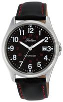 [Citizen Q&Q] Analoginis, vandeniui atsparus, odinis datos dirželis D026-305 vyriškas juodas