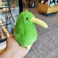 Snot bear bird elf plush doll Kiwi bird gives girl birthday gift sounding simulation bird toy 12cm