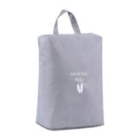 Practical Shoe Storage Bag Organizer Perfect for Travel and Outdoor Activities pilka spalva