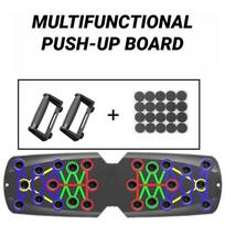 Portable Multifunctional Push Up Board Foldable Home Gym Equipment for Muscle Training Resistance Bar Workout