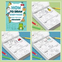 Beginner's Guide: Step-by-Step Doodle Drawing & Coloring Book for Kids