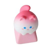 ESC Keycaps Cartoon Rabbit Shaped 3D Personalizeds Keycaps for Crosses Axises Mechanical Keyboards Enthusiasts