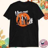 Vtg Midland The Last Resort Heavy Cotton Black Full Size T Shirt For Men M