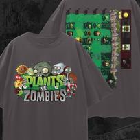 Plants vs Zombies T-Shirt: Retro Gaming Tee, 100% Cotton M