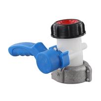 IBC Adapter Valve 75mm Shut-off Valve Outlet Valve For IBC Container Water Tank Efficient Flow Control Plastic Ton Valve Switch China Mainland
