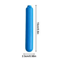 Ice Sticks for Water Bottles 6 Pieces Safe Portable Reusable Water Bottle Ice Stick for Home Travel Picnic Camping Lunch Box mėlyna