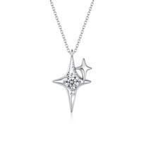 Barbie necklace [Star and Moon Wonderland] Exquisite diamond sparkle, light luxury, fashion, sweet commuting, dating, temperament BIE060449 auksas