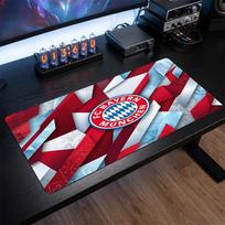 Bayern Munich Printed Large Mouse Pad, Non Slip Soft Rubber Gaming Desk Mat for Office Laptop Computer Decor 30cmx60cm（11.8x23.6inch）
