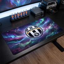 Juventus FC Printed Large Mouse Pad, Non Slip Soft Rubber Gaming Desk Mat for Office Laptop Computer Decor 30cmx60cm（11.8x23.6inch）