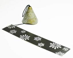Nanbu Ironware Nanbu Wind Chime Itchudo Wind Chime HANABI Gold/Hemp (Ivory)