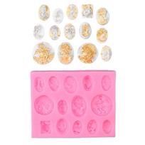 Food Grade Silicone Mould Featuring Realistic Lady Portrait For Art And Soap Making
