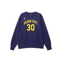 Jordan Nba Golden State Warriors Stephen Curry Fleece Loose Fit Sweatshirt DN9821-421 XXXL