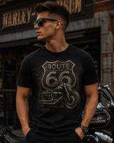 Route 66 Chrome Mosaic Edition | Premium 3D Harley- XXXXL