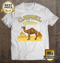 NEW Camel Cigarettes White T-Shirt Unisex Cotton S-5XL HRL667 S