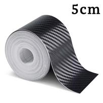 Mobidea 3D Nano Carbon Fiber Car Protective Tape 1-10m Waterproof Adhesive Door Mirror Protection Strip Sticker 1m Long