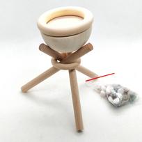 Wooden Aromatherapy Essential Oil Diffuser Interior Fragrant Aroma Expanding Stone Diy Reed Diffusers Ornament Home Scent Decor
