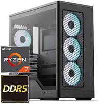 TopPC AMD Ryzen 7 (Zen 5) GMNG X3D, Ryzen 7 9800X3D, 64GB (2x32) DDR5, GeForce RTX 5060 Ti (16GB), 4TB NVMe Gen5 DATK386-1310077