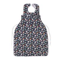 Adult Long Bib Oversize Widen Reusable Waterproof Cartoon Washable Clothing Protector for Elderly Dog