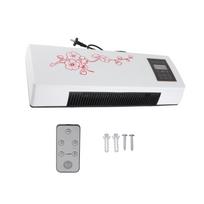 Small Heater Space Heater Versatile Portable Low Noise Wall Mounted Heating Fan With Remote Control for Bathroom Bedroom