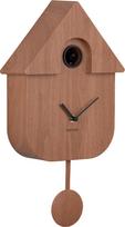 Karlsson Sieninis laikrodis Modern Cuckoo su gegute, tamsaus medžio