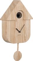 Karlsson Sieninis laikrodis Modern Cuckoo su gegute, šviesi mediena