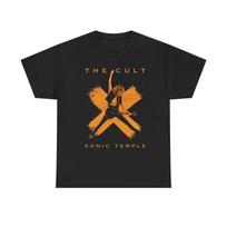 The Cult Sonic Temple Tee, Music Lover Gift, Graphic Band Shirt, Unisex Cotton T M