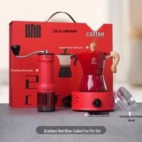 Zigo Nine-Tail Moka Pot Pour-Over Coffee Advanced Gift Set