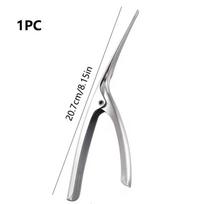 Stainless Steel Shrimp Peeler Tool Herringbone Seafood Shell Remover Lobster Crab Prawn Deveiner Kitchen Gadget for Effortless Shelling