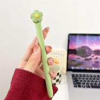 Atsparus smūgiams planšetinio kompiuterio jutiklinis pieštuko dėklas S rašiklio įvorė, skirta Samsung Galaxy Tab S7 / S8 / S9 Plus Ultra Green Flower