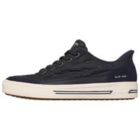 Skechers ArchFit Arcade cozyfit charming days Men Soft Comfort Breathable Support Skate Shoes Navy Blue 183227-NVY 44