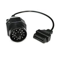 OBD OBD II Adapter for BMW 20pin To OBD2 16PIN Female Connector E36 E39 X5 Z3 for BMW 20 Pin OBD2 Car Diagnostic Cable