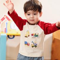 LUSON Baby Boys' Fashion Autumn Long-Sleeve Set 80