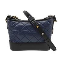 [Pre-Owned] Gabrielle Fashion Adjustable Shoulder Strap Quilted Leather Crossbody Bag - Very Good #CXM1NQ ONE SIZE
