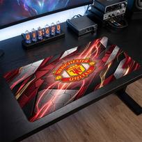 Manchester United Printed Large Mouse Pad, Non Slip Soft Rubber Gaming Desk Mat for Office Laptop Computer Decor 30cmx60cm（11.8x23.6inch）
