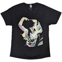 Men's Billie Eilish Portrait T-shirt Small Grey 2XL