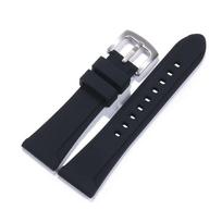 Soft Silicone Rubber Watch Strap 22mm 24mm 26mm Men Women Sport Waterproof Breathable Wrist Band Replacement Bracelet Belt 24mm juoda