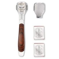 Durable Stainless Steel Foot Callus Shaver Scrubber Blades Hard Skin Remover Feet Heel Hand Pedicure Razor Tool Men Women