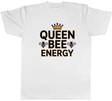 Queen Bee Energy Bumblebee Beekeeper Mens T-Shirt Tee Gift Top XXXXL