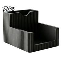 Solid Base Pen Holder 3D Printed Holder, 2-in-1 Stand & Sticky Desktop Decoration Notepads Multifunctional Organizer for Home Office Study Stable juoda