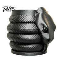 Gel Pen Holder 3D Printed Snake Shape Holder, Creative Desktop Organizer for Pencils Colored Pencil Pens Utility Knives, Dark Style Stationery Smooth juoda