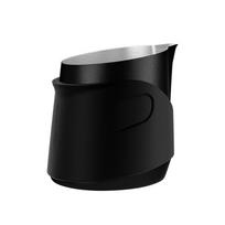 400ML Professional Milk Frothing Pitcher with Scale Handleless Stainless Steel Milk Foam Latte Art Making Tools Barista Gadget juoda