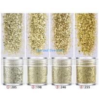 HX6F 4 Bottles UV Crystal Epoxy Resin Filler Pigment Art Sequins Resin Shinning Filling Flash Glitter Powder Decorations