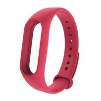 TPU riešo apyrankės pakeičiama laikrodžio apyrankė, skirta Xiaomi Mi juostos 2/3/4 apyrankėms for Mi band 2 raudona