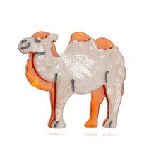 Blucome Acrylic Camel Brooches For Women Badge Resin Brooch Collar Hijab Pins Scarf Hat Clothes Corsage Accessories Jewelry oranžinė