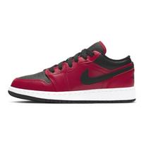 Air Jordan 1 Low GS Reverse Bred Vaikiški sportbačiai Gimnastikos raudona Balta Juoda 553560-605 36.5